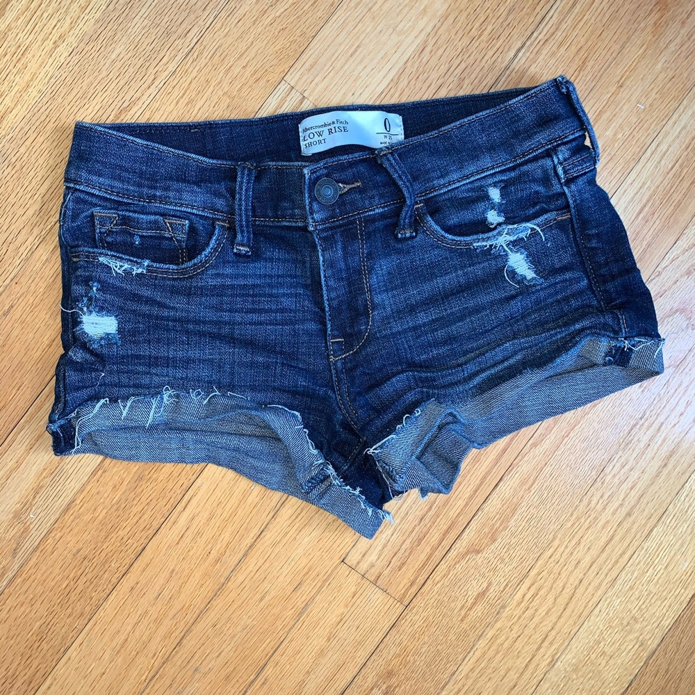 Abercrombie Low Rise Jean Shorts